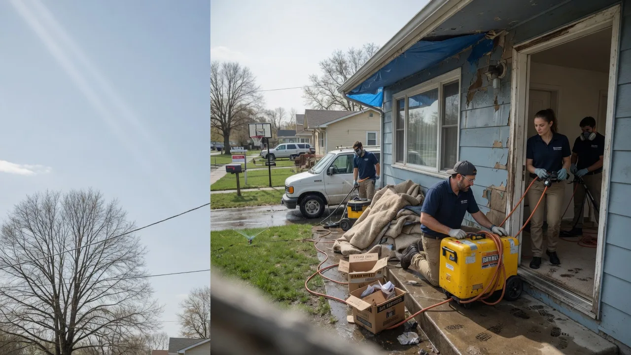 Basement Flood Cleanup in Mora, MO near me